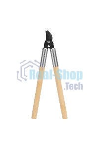 Сучкорез прямого реза, 500 мм, деревянные рукоятки, Горизонт Россия