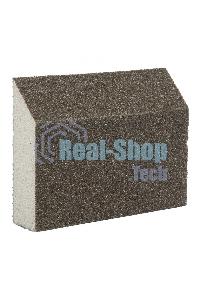 Губка для шлифования Matrix, 120 х 90 х 25 мм, трапеция, мягкая, P 100