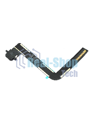 Шлейф c разъемом зарядки для Apple iPad Air, iPad 5 2017, iPad 6 2018 черный