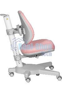 Кресло детское Cactus CS-CHR-3604PK розовый крестов. пластик серый