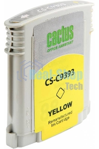 Картридж струйный Cactus CS-C9393 желтый для №88 HP Officejet Pro K550 (29мл)