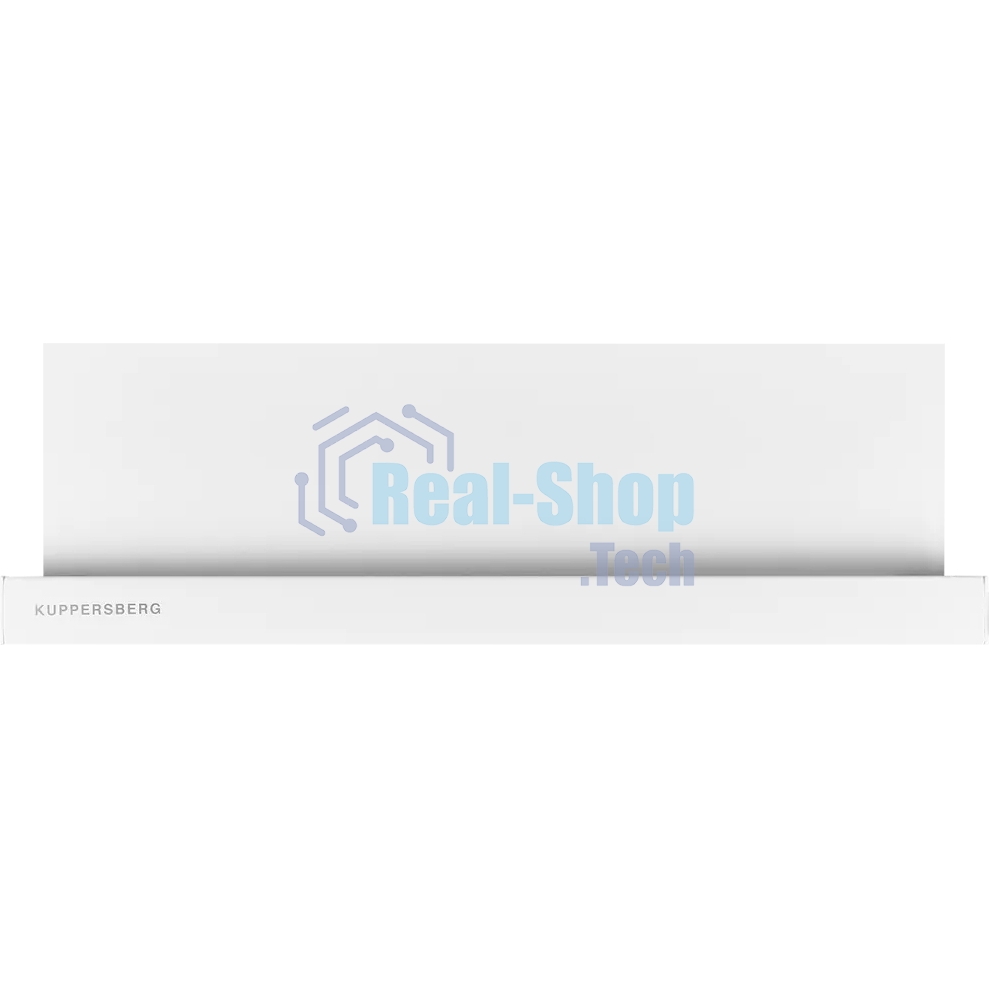 Вытяжка встраиваемая Kuppersberg SLIMLUX 60 W, ширина 55,2 см, отвод/рециркуляция, 550 м3/час, механическое кнопочное управление, 3 скорости, светодиодное освещение 2х2 Вт, металлические жироулавливающие фильтры, угольный фильтр KF-Y (опция), белый