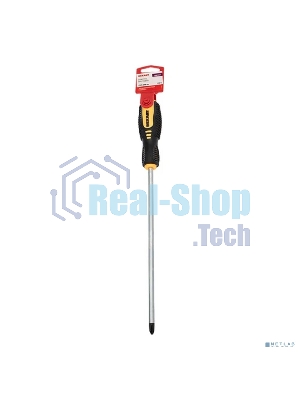 Отвертка крестовая Rexant PH 3х250 мм, двухкомпонентная рукоятка