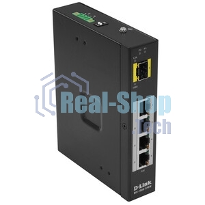 Коммутатор D-Link DIS-100G-5PSW/A1A Промышленный неуправляемый коммутатор с 4 портами 10/100/1000Base-T, 1 портом 1000Base-X SFP, функцией энергосбере