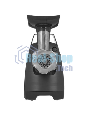 Мясорубка электрическая Moulinex ME682832 черный, 2000 Вт, 2.6 кг/мин, реверс, защита от перегрузки, насадки - 4