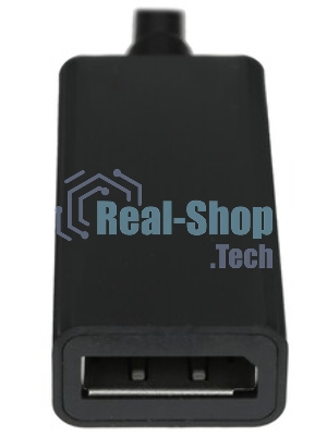 Конвертер HDMI->DisplayPort, Cablexpert DSC-HDMI-DP, HD19M+USBxHD20F, черный
