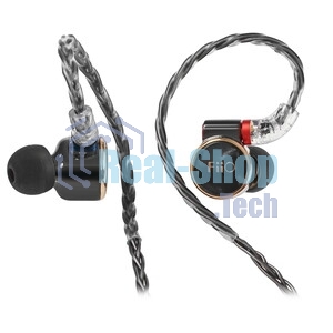 Проводные наушники FiiO FD3 Pro черный, внутриканальные, Jack 3.5/2.5/4.4 мм