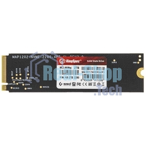 Накопитель SSD KingSpec NX-2Tb, 2000Gb, PCIe 3.0 x4, M.2 2280, NVMe, R/W 3400/3100
