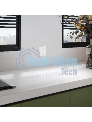 Рамка на 1 пост Slab (белый софт) W0012961