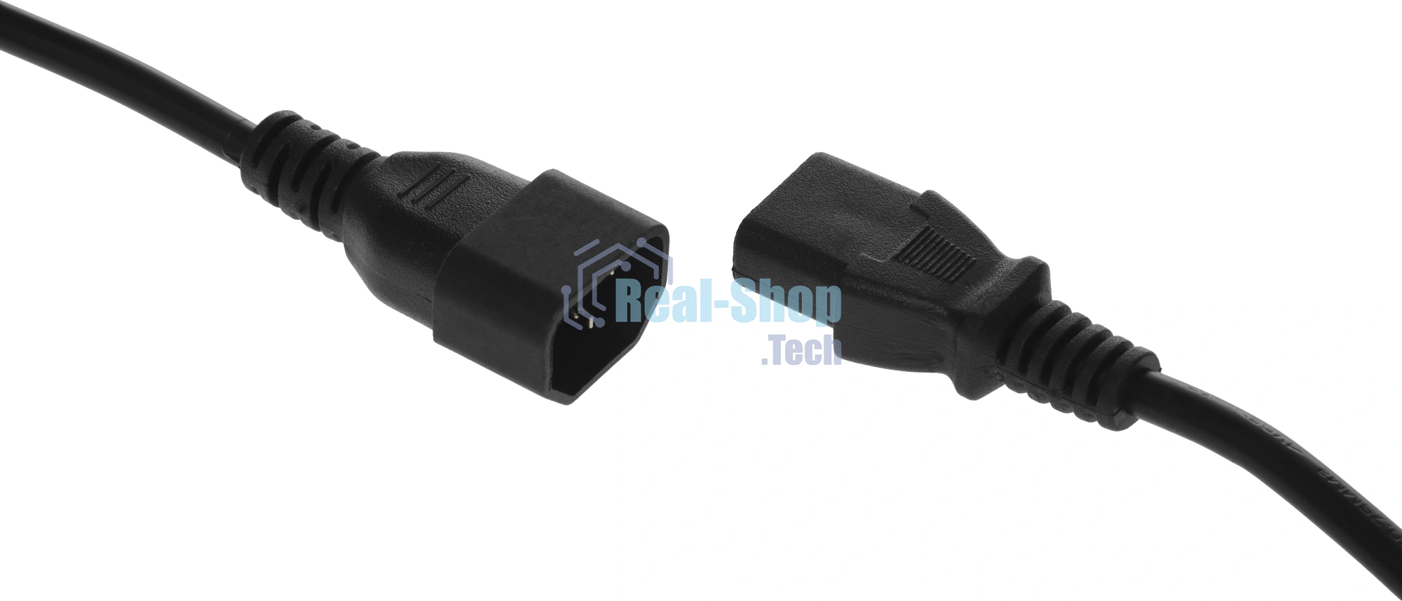 Кабель-удлинитель KingPrice KP-PC-C13-C14-3m IEC C13 IEC C14 3м черный
