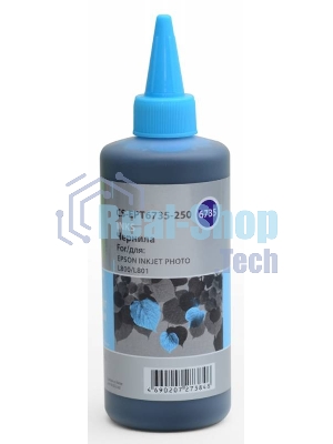 Чернила Cactus CS-EPT6735-250 светло-голубой 250мл для Epson L800/L810/L850/L1800