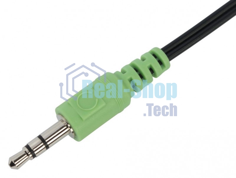 Наушники мониторные Oklick HP-M211V 1.8м черный проводные (оголовье)