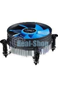 Кулер для процессора DEEPCOOL THETA 9 черный/синий, 92 мм, 2000 об/мин, 27.6 дБ, 3 pin, 65 Вт