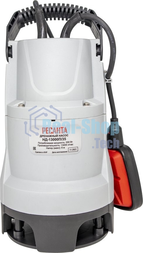 Дренажный насос НД-13000П/35 Ресанта