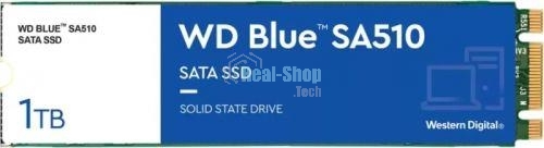 Накопитель SSD WD Blue SA510 WDS100T3B0B, 1Tb, SATA III, M.2 2280, R/W 560/520