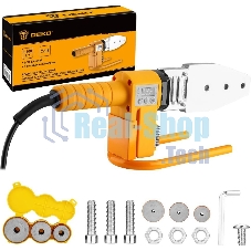 Сварочный аппарат для пластиковых труб Deko PPWM2100W LCD раструбная 2.1кВт (кейс в комплекте)