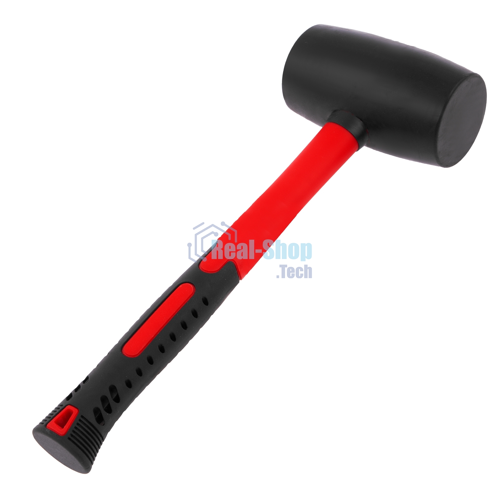 Киянка резиновая Matrix, 910 г, черная резина, фибергласовая рукоятка