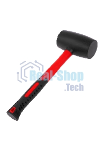 Киянка резиновая Matrix, 910 г, черная резина, фибергласовая рукоятка