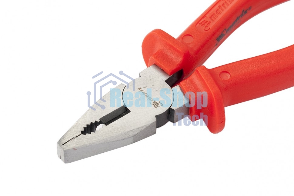 Плоскогубцы Matrix Econom, 200 мм, шлифованные, пластмассовые рукоятки