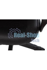 Кресло игровое Zombie GAME 17 черный, текстиль/эко.кожа, крестовина пластик