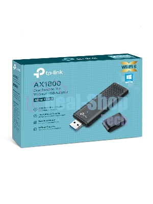 Двухдиапазонный USB-адаптер TP-Link Archer TX20U с поддержкой Wi-Fi AX1800