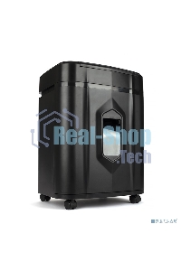 Шредер Heleos АП20-5 белый/черный с автоподачей (секр.P-5) перекрестный 131лист. 20лтр. скрепки скобы пл.карты