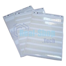 Маркер самоклеющийся, л.А4, 14х7, на розетки, белый, 420 шт/л.