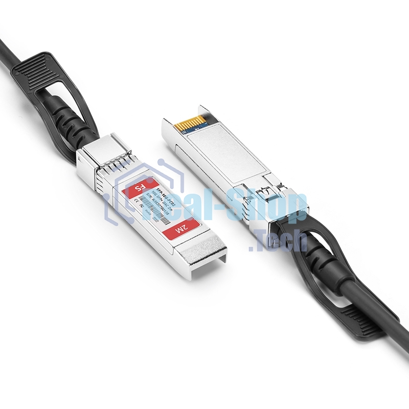 Твинаксиальный медный кабель 2m (7ft) Generic Compatible 10G SFP+ Passive Direct Attach Copper Twinax Cable #74619
