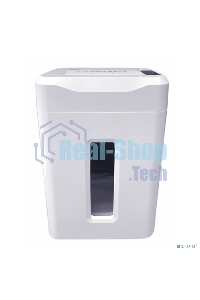 Шредер Office Kit S210N 3,9x38 белый (секр.P-4) фрагменты 16лист. 35лтр. скрепки скобы пл.карты CD