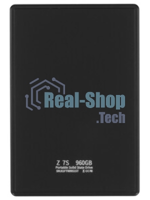 Внешний SSD Netac Z6S, 960 GB, USB 3.2 Gen 2 Type-C, R/W 520/480, серебристый