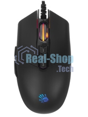 Мышь проводная A4Tech Bloody P91s черный, 8000 dpi, USB, кнопки - 8