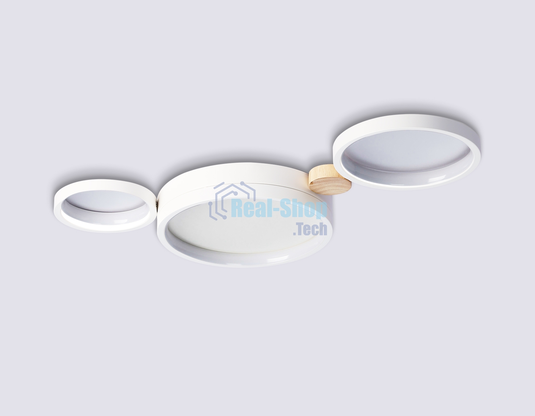 Светильник Ambrella light FL4812/3 WH белый 3000K-6400K 45W 620*290*55 (ПДУ ИК)