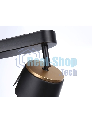 Светильник Ambrella light TN71231/2 BK/GD черный/золото GX53/2 220*100*147