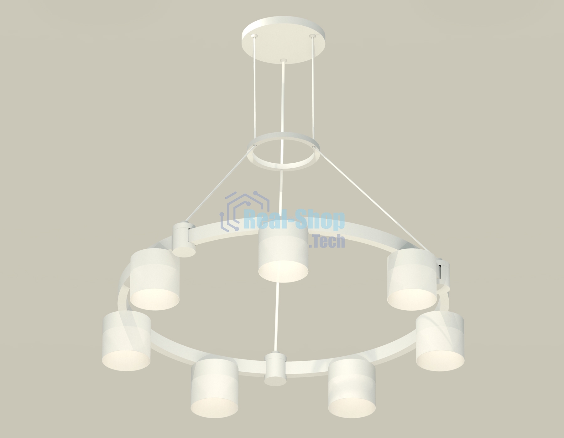 Светильник Ambrella light XR92031604/7 SWH/FR белый песок/белый матовый GX53 (A9203, C9236, N8402)