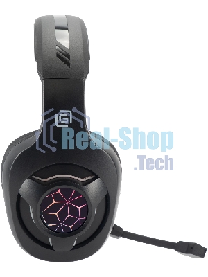 Гарнитура Oklick HS-L575G чёрный, беспроводная + проводная, Bluetooth