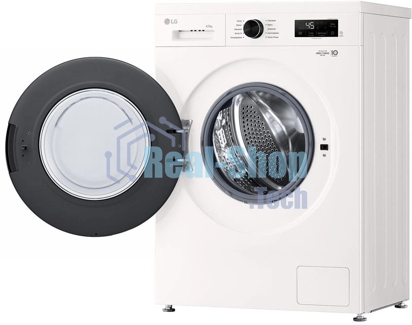 Стиральная машина LG F2Y1WS6W белый, загрузка фронтальная 6,5 кг, 1200 об/мин., класс: A