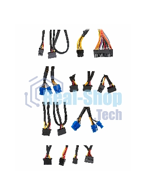Блок питания ExeGate EVO800 (EX280441RUS), 800Вт, 120мм, модульный, черный