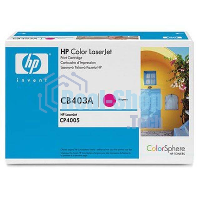 Картридж лазерный HP CB403A пурпурный для CP4005 7500 стр.