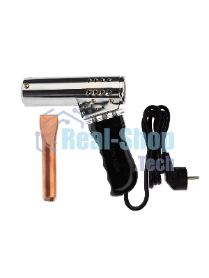 Паяльник-пистолет ПП Rexant, керам.нагреватель, 500 Вт, 230 В, карболитовая ручка