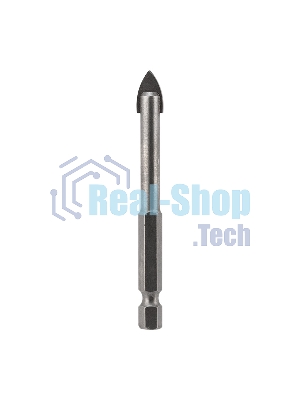 Сверло по стеклу и керамике Kranz 6 мм, шестигранный хвостовик