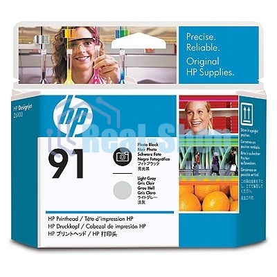 Картридж струйный HP №91 C9463A фото черный/светло-серый печатающая головка для HP Z6100