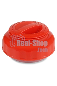 Термос Starwind 30-1500 1.5 л, серебристый/красный, картонная коробка