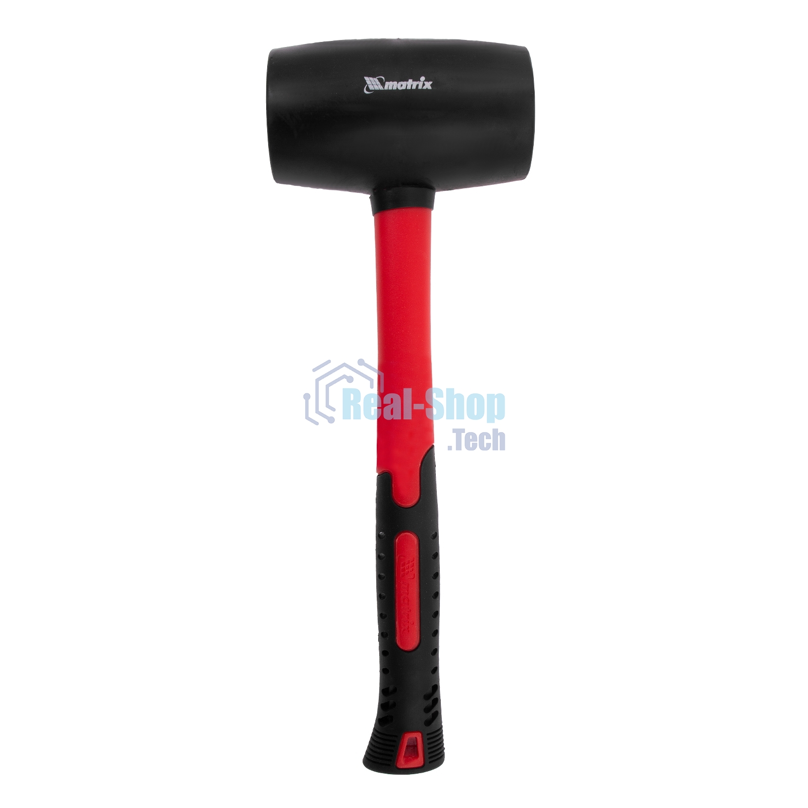Киянка резиновая Matrix, 910 г, черная резина, фибергласовая рукоятка