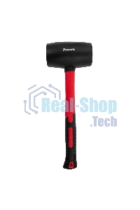 Киянка резиновая Matrix, 910 г, черная резина, фибергласовая рукоятка