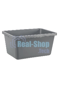 Таз прямоугольный Matrix строительный усиленный, 45л