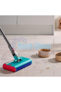 Пылесос вертикальный Dyson V15s Detect Submarine (448798-01) серый, питание от аккумулятора, 240 Вт, уборка влажная/сухая, пылесборник 0,76 л, работа от АКБ max 60 мин.