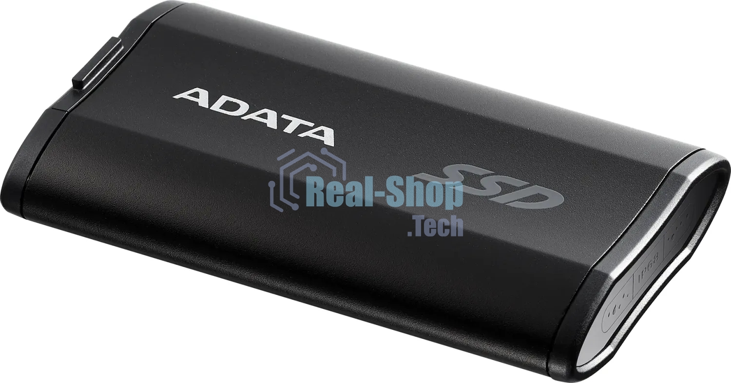 Внешний SSD ADATA SD810, 2TB, USB 3.2 Gen 2x2 Type-C, R/W 2000/2000, черный