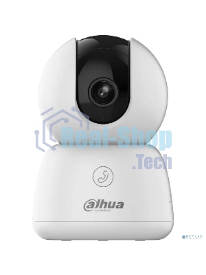 Мини-PT IP-видеокамера Dahua DH-IPC-H3BP-0360B с Wi-Fi 2.4ГГц 3Мп, 1/3.2” CMOS, объектив 3.6мм, обнаружение людей, ИК 10м, микрофон, динамик