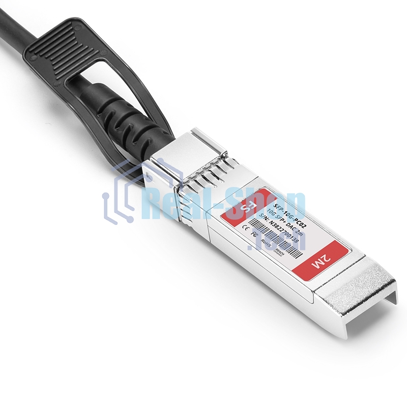 Твинаксиальный медный кабель 2m (7ft) Generic Compatible 10G SFP+ Passive Direct Attach Copper Twinax Cable #74619