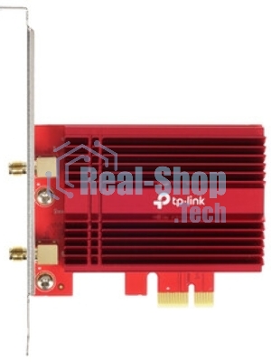 Адаптер TP-Link Wi-Fi 11AX 3000Mbps dual-band PCI-E adapter, two external Antennas